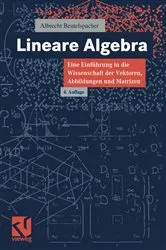 Book cover of Lineare Algebra (4th ed.) by Albrecht Beutelspacher