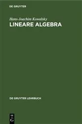 Book cover of Lineare Algebra (6th ed.) by Unknown