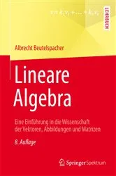 Book cover of Lineare Algebra (8th ed.) by Albrecht Beutelspacher