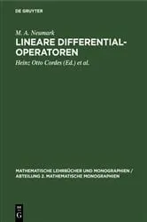 Book cover of Lineare Differentialoperatoren by M. A. Neumark