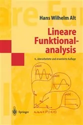 Book cover of Lineare Funktionalanalysis (4th ed.) by Hans Wilhelm Alt