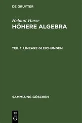 Book cover of Lineare Gleichungen (3rd ed.) by Unknown