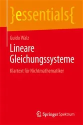 Book cover of Lineare Gleichungssysteme by Unknown