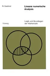 Book cover of Lineare numerische Analysis by Unknown