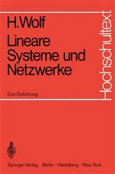 Book cover of Lineare Systeme und Netzwerke by Helmuth Wolf