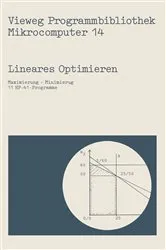 Book cover of Lineares Optimieren by Herbert Mai
