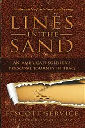 Book cover of Lines in the Sand by F. Scott Service