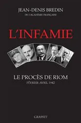Book cover of L'infamie by Jean-Denis Bredin
