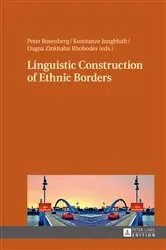 Book cover of Linguistic Construction of Ethnic Borders by Peter Rosenberg