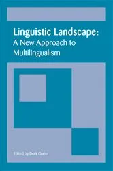 Book cover of Linguistic Landscape by Durk Gorter