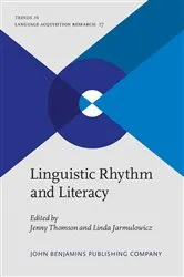 Book cover of Linguistic Rhythm and Literacy by Jenny Thomson