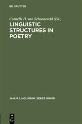 Book cover of Linguistic Structures in Poetry (4th ed.) by Unknown