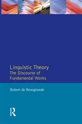Book cover of Linguistic Theory by Robert De Beaugrande