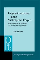 Book cover of Linguistic Variation in the Shakespeare Corpus by Ulrich Busse