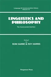 Book cover of Linguistics and Philosophy by R. Harré