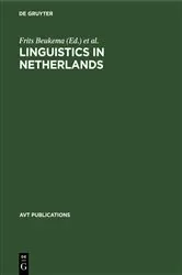 Book cover of Linguistics in Netherlands by Unknown