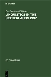 Book cover of Linguistics in the Netherlands 1987 by Unknown