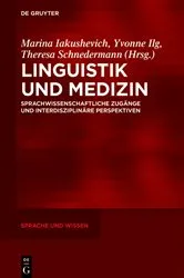 Book cover of Linguistik und Medizin by Unknown