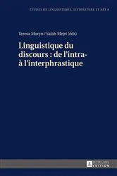 Book cover of Linguistique du discours : de l’intra- à l’interphrastique by Katarzyna Wolowska