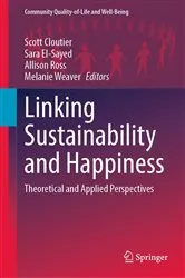 Book cover of Linking Sustainability and Happiness by Scott Cloutier