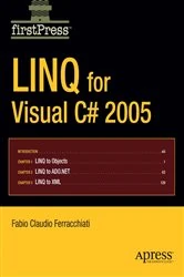 Book cover of LINQ for Visual C# 2005 by Fabio Claudio Ferracchiati