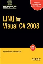 Book cover of LINQ for Visual C# 2008 by Fabio Claudio Ferracchiati