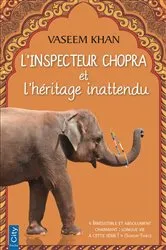 Book cover of L'inspecteur Chopra et l'héritage inattendu by Vaseem Khan