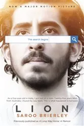 Book cover of Lion (Movie Tie-In) by Saroo Brierley