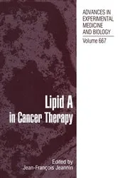 Book cover of Lipid A in Cancer Therapy by Jean-Francois Jeannin