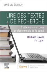 Book cover of Lire des textes de recherche E-Book (6th ed.) by Davies RN, PhD, FCAHS, Barbara