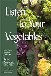 Book cover of Listen To Your Vegetables by Sarah Grueneberg
