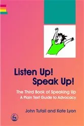 Book cover of Listen Up! Speak Up! by Kate Lyon
