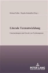 Book cover of Literale Textentwicklung by Ulrich Ammon