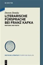 Book cover of Literarische Fürsprache bei Franz Kafka by Doreen Densky
