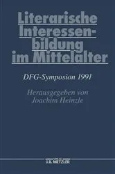 Book cover of Literarische Interessenbildung im Mittelalter by Joachim Heinzle