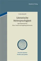 Book cover of Literarische Mehrsprachigkeit by Giulia Radaelli