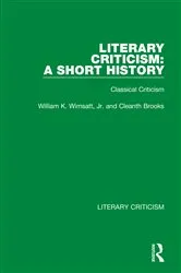 Book cover of Literary Criticism: A Short History by Unknown