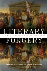 Book cover of Literary Forgery in Early Modern Europe, 1450–1800 by Unknown