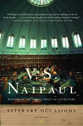 Book cover of Literary Occasions by V. S. Naipaul