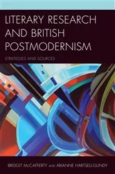 Book cover of Literary Research and British Postmodernism by Bridgit McCafferty