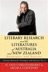 Book cover of Literary Research and the Literatures of Australia and New Zealand by Unknown