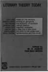 Book cover of Literary Theory Today by M.A. Abbas