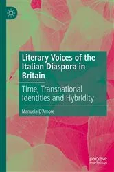 Book cover of Literary Voices of the Italian Diaspora in Britain by Manuela D'Amore