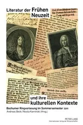Book cover of Literatur der Fruehen Neuzeit und ihre kulturellen Kontexte by Andreas Beck