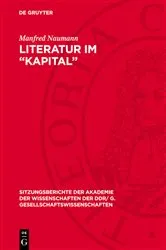 Book cover of Literatur im „Kapital“ by Manfred Naumann