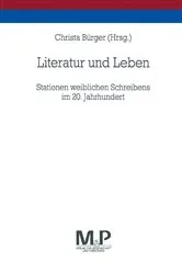 Book cover of Literatur und Leben by Lena Lindhoff