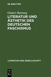 Book cover of Literatur und Ästhetik des deutschen Faschismus by Günter Hartung