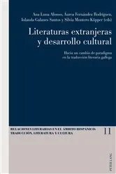 Book cover of Literaturas extranjeras y desarrollo cultural by Unknown