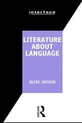 Book cover of Literature About Language by Unknown
