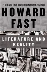 Book cover of Literature and Reality by Howard Fast